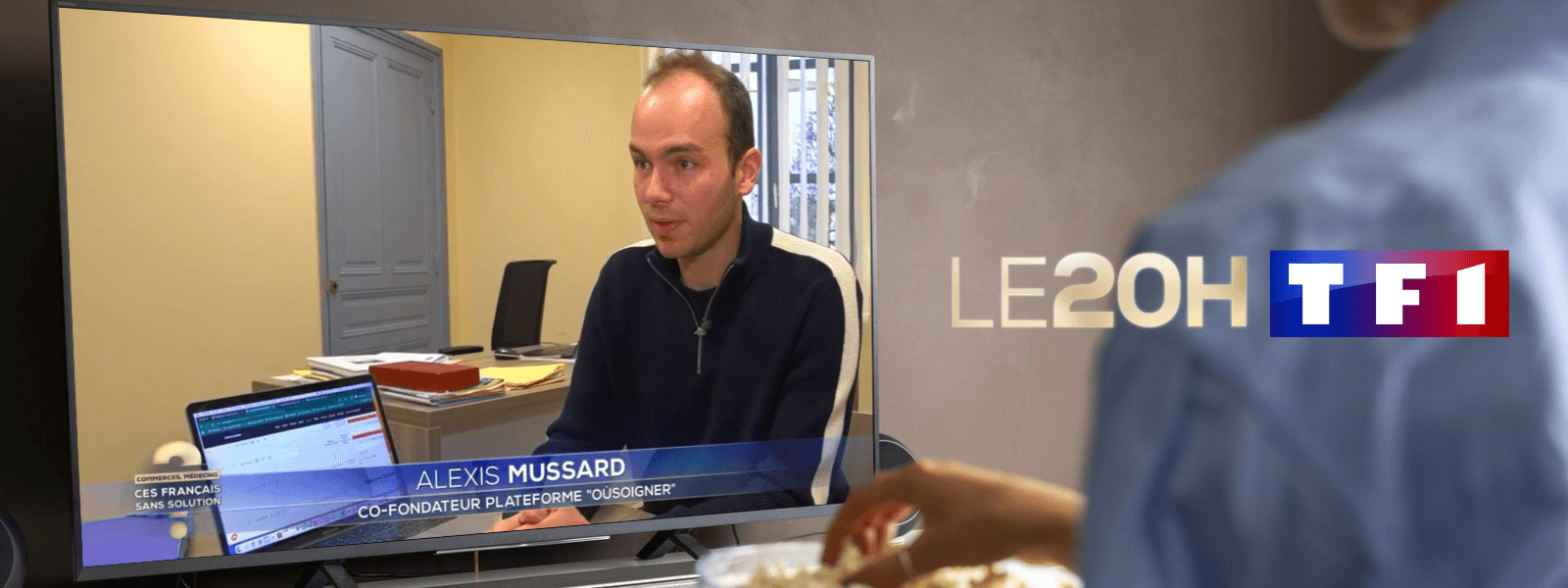 OùSoigner au JT de 20H de TF1