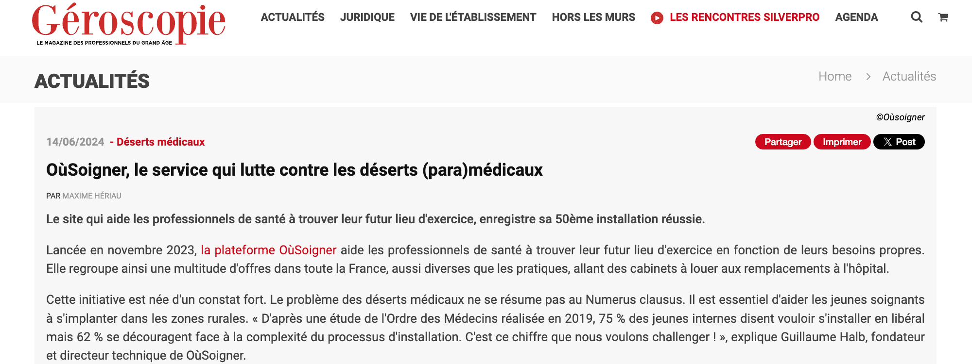 Article sur le site de Géroscopie