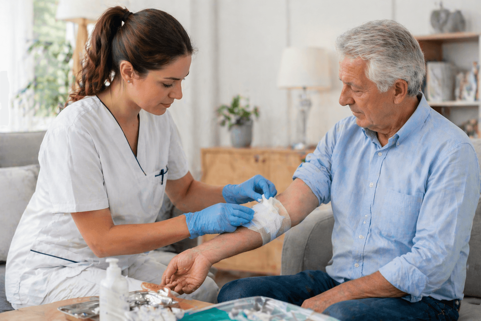 infirmière qui s'est installé en prenant en compte le zonage