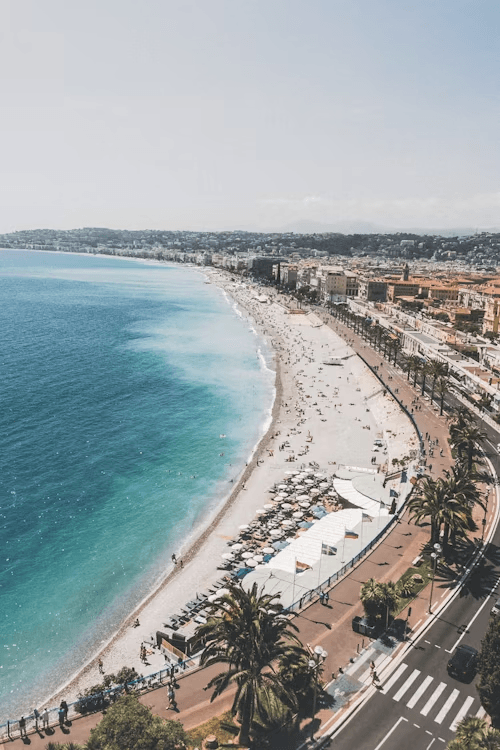 Image de la ville de Nice, lieu attractif pour la location de cabinets médicaux et paramédicaux.