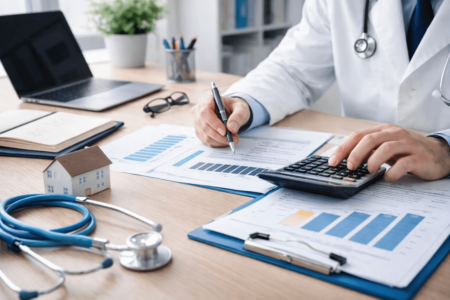 Un médecin cherche des solutions pour financer son cabinet médical